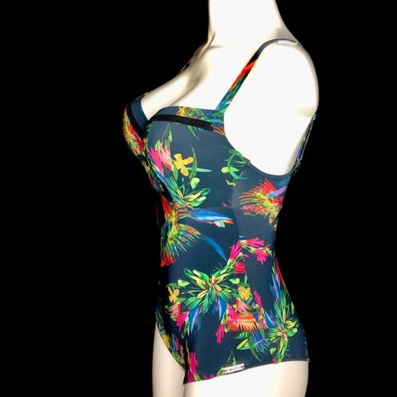 LISE CHARMEL PADDED U/W SWIM - TROPICAL - Picture 4 of 6